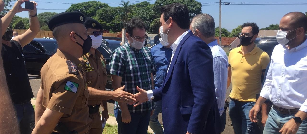 Em Maringá, governador fala sobre o lançamento de 200 escolas cívico-militares