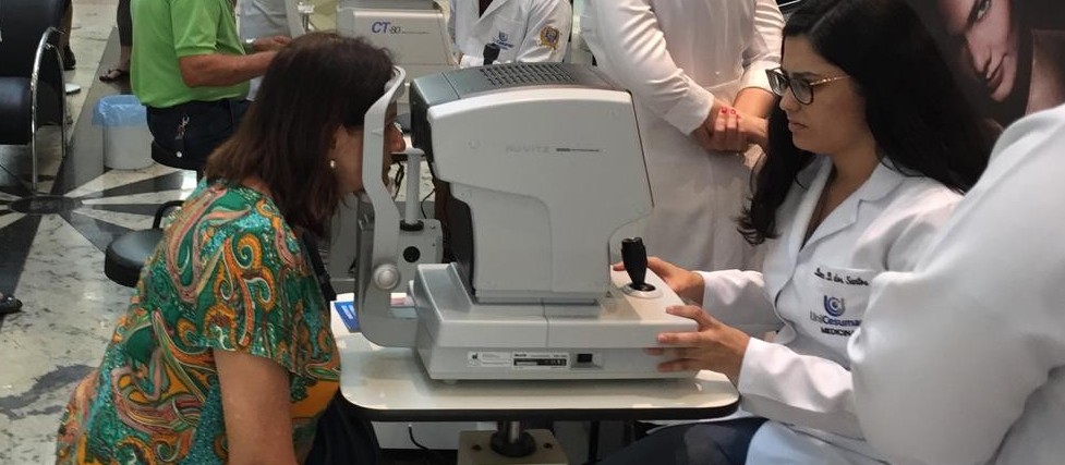 Prevenção ao glaucoma é lembrada em ação