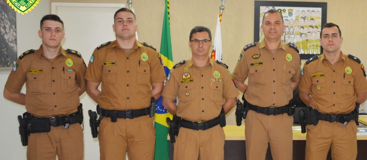 Aspirante e dois cadetes reforçam o 4º Batalhão da PM