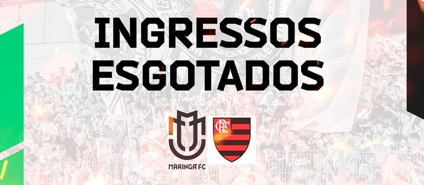 Em apenas 40 minutos, ingressos para jogo esgotaram