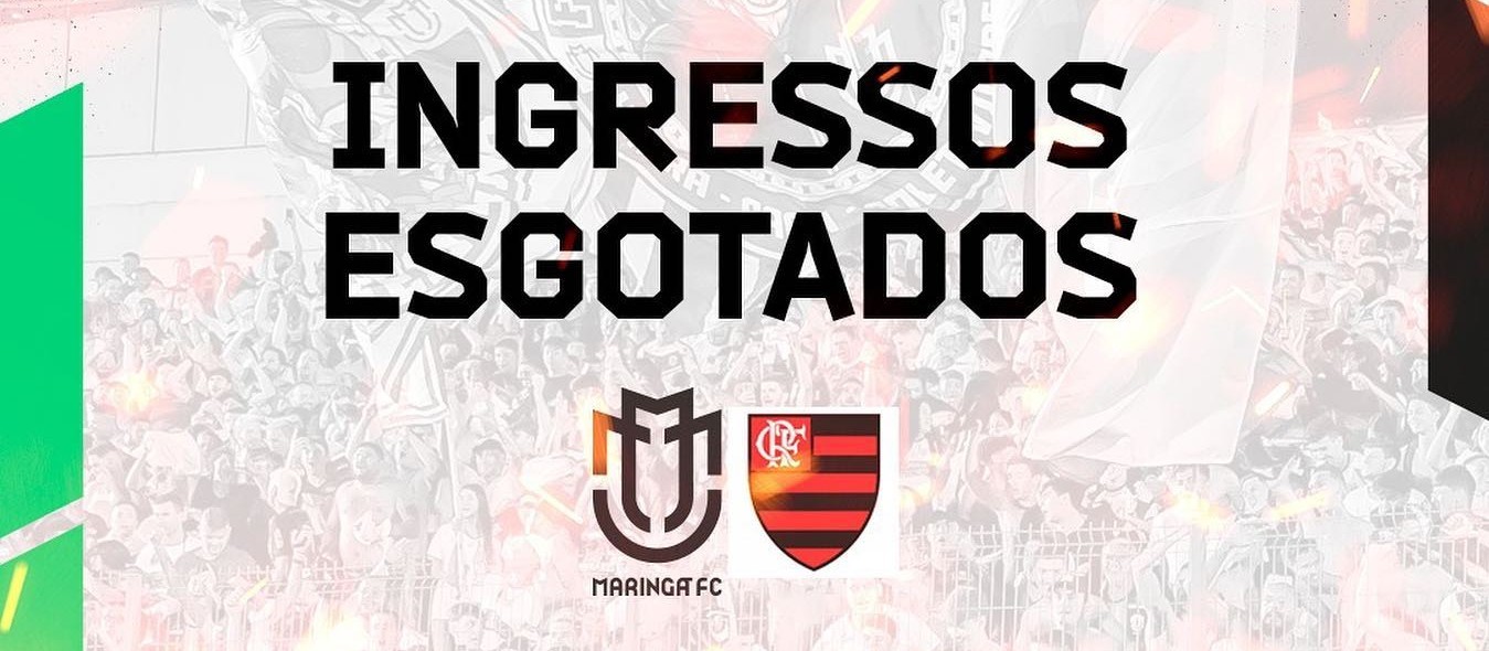 Em apenas 40 minutos, ingressos para jogo esgotaram 