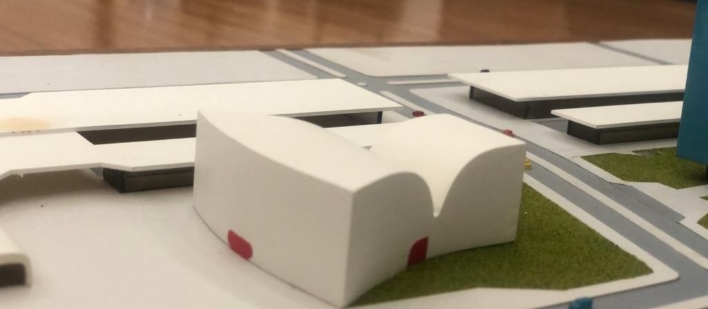 Área de estacionamento no Novo Centro será interditada na segunda-feira (11) para obras do Centro de Eventos Oscar Niemeyer