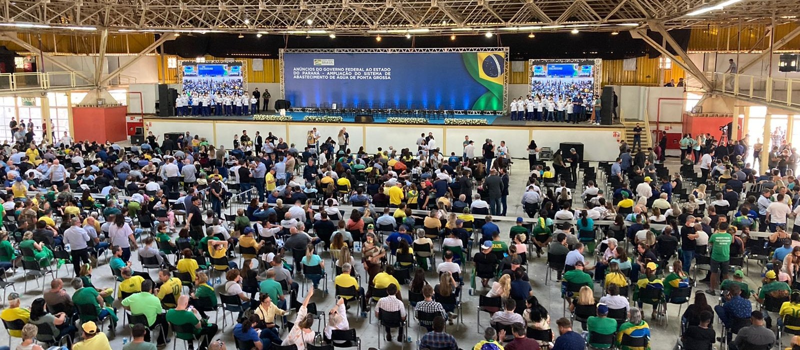 Presidente Jair Bolsonaro é esperado para evento em Ponta Grossa