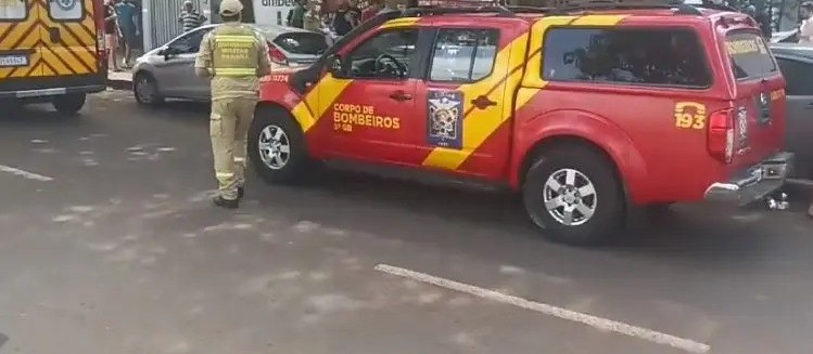 Homem é socorrido após ser baleado em Maringá