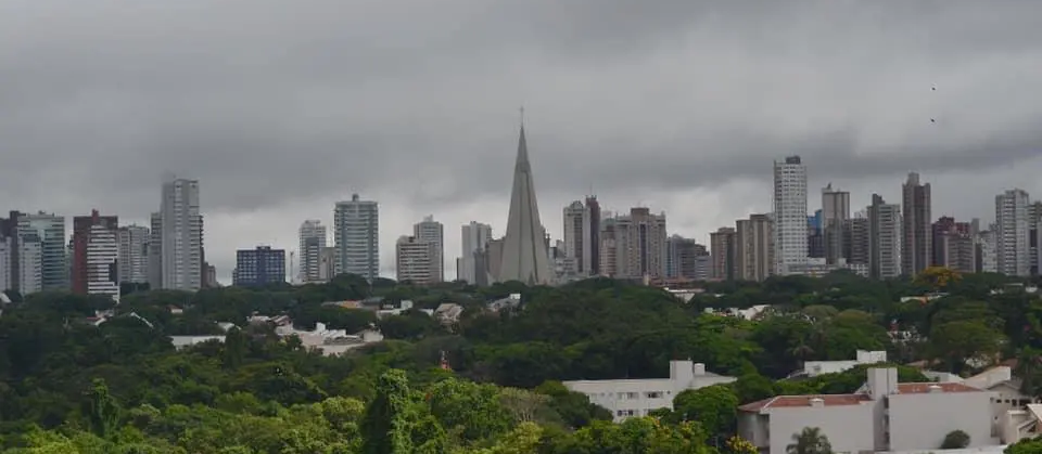 Frente fria deve derrubar a temperatura em Maringá, aponta Simepar