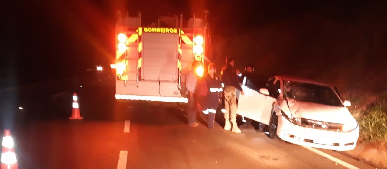 Pedestre morre atropelado na BR-376, em Mandaguari