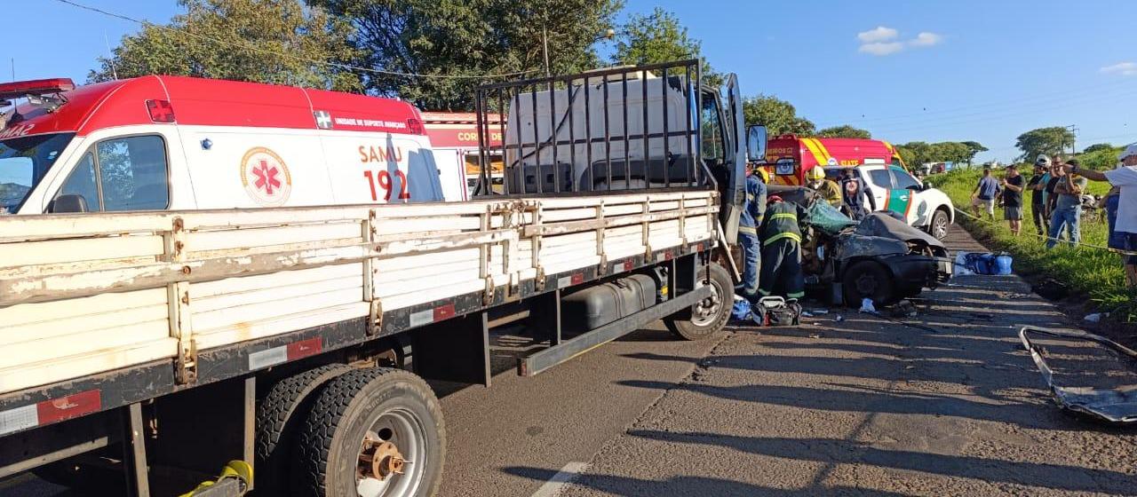 Duas pessoas morrem em acidente no Contorno Sul