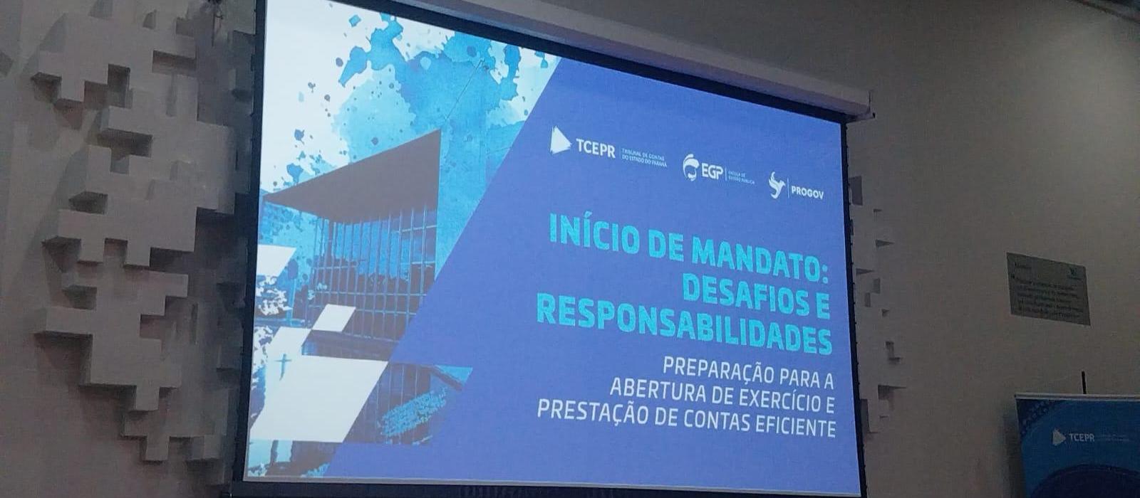 TCE traz Escola de Gestão Pública para Maringá