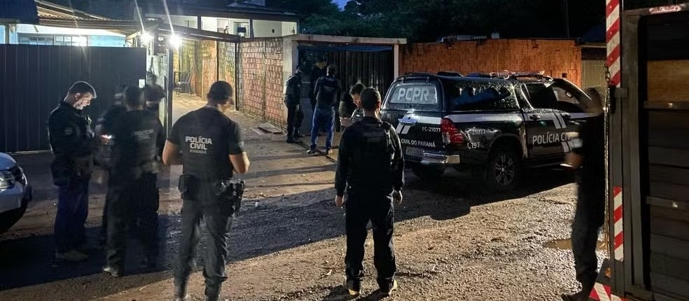 PC prende dez pessoas em operação nesta terça-feira (16); grupo suspeito agia em roubos a fazendas e empresas no Paraná