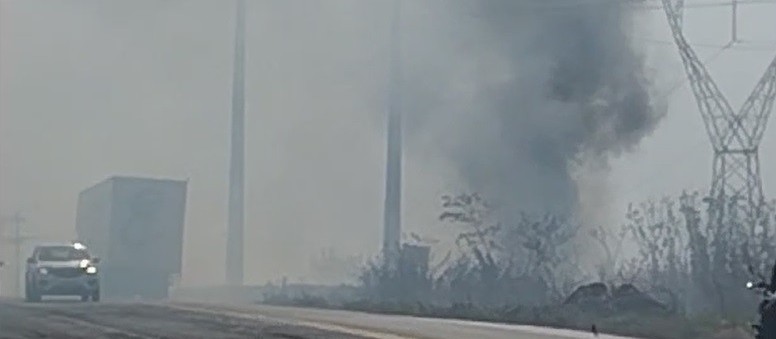 Bombeiros combatem incêndios de grandes proporções em Maringá e região