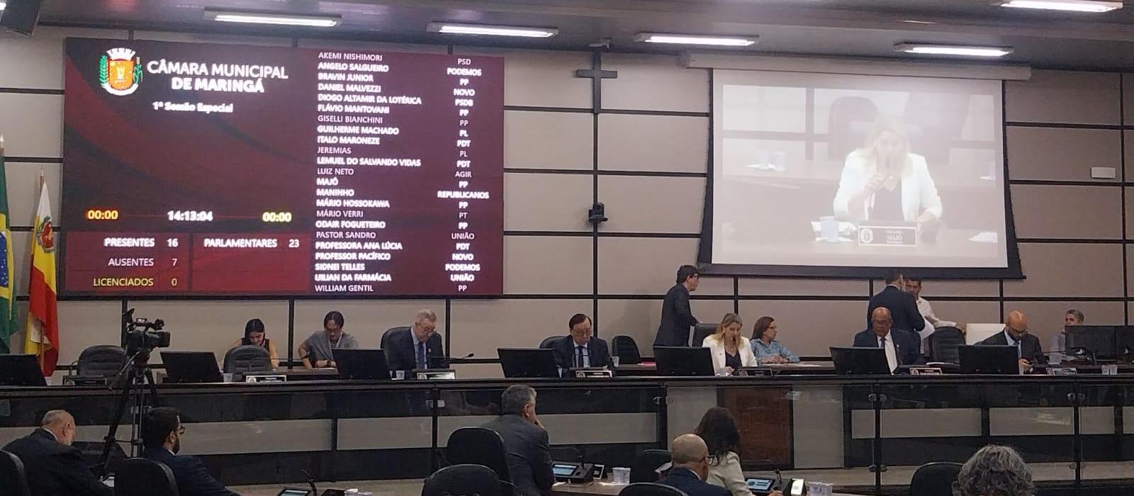 Vereadores elegem presidentes e membros das comissões permanentes