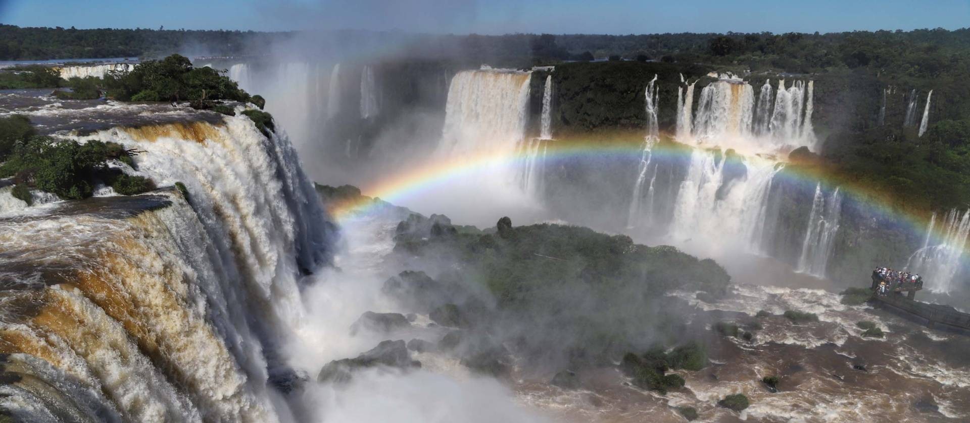 Cataratas do Iguaçu registram a maior vazão de água desde fevereiro