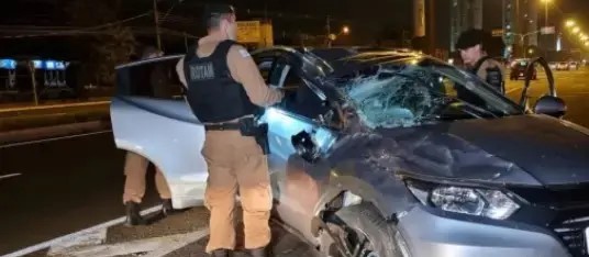 Homem é preso em Maringá após assalto a residência e perseguição policial