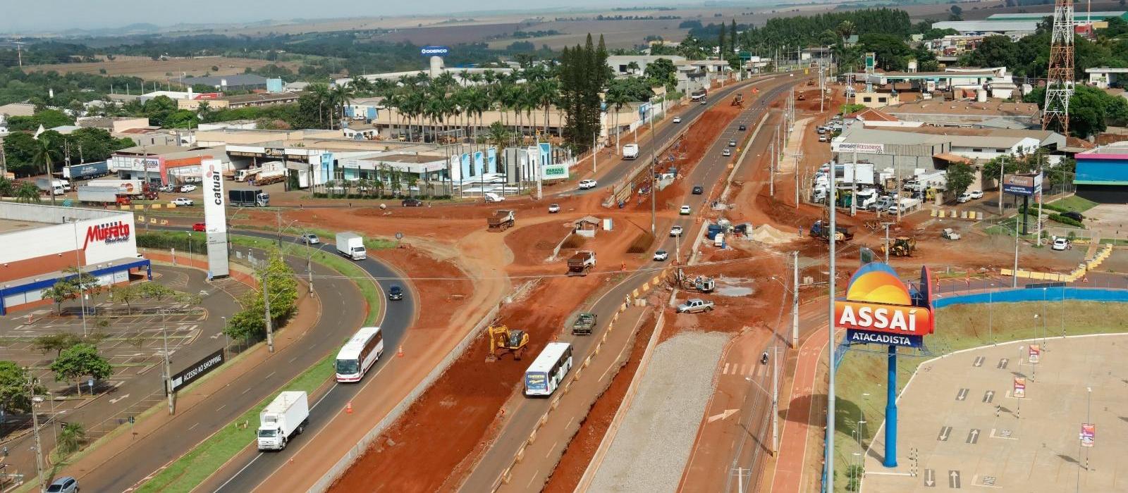 Região do Trevo do Catuaí tem interdição temporária neste domingo (23)
