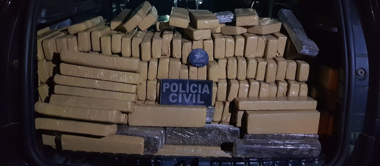 Denarc apreende quase 500 quilos de maconha