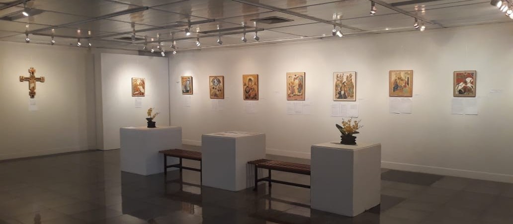 Arte sacra bizantina está exposta em Maringá