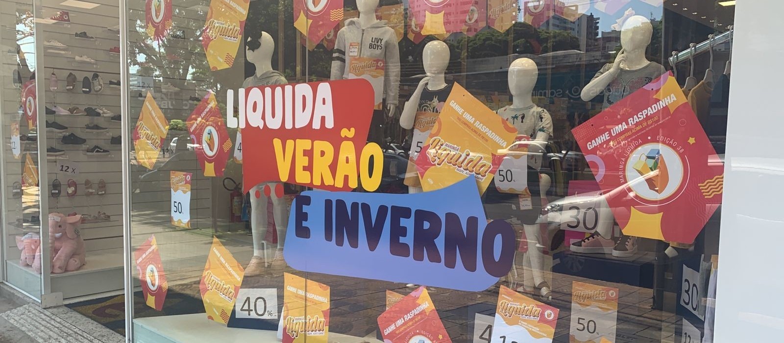 Lojas antecipam descontos da Maringá Liquida que começa nessa quarta-feira (16)
