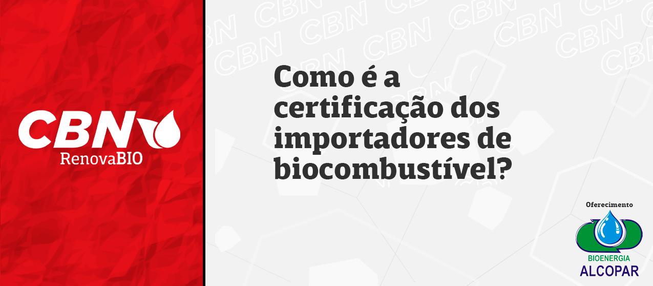 Como é a certificação dos importadores de biocombustível?