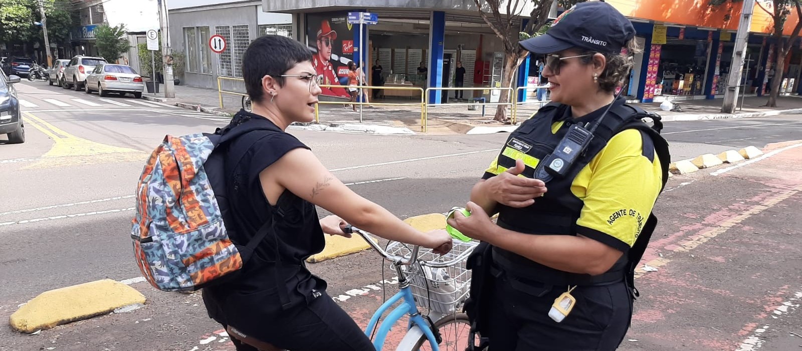 Maringá abre programação do 'Maio Amarelo' com orientação aos ciclistas