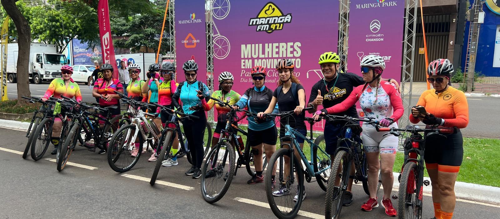 Maringá FM promove passeio ciclístico neste domingo