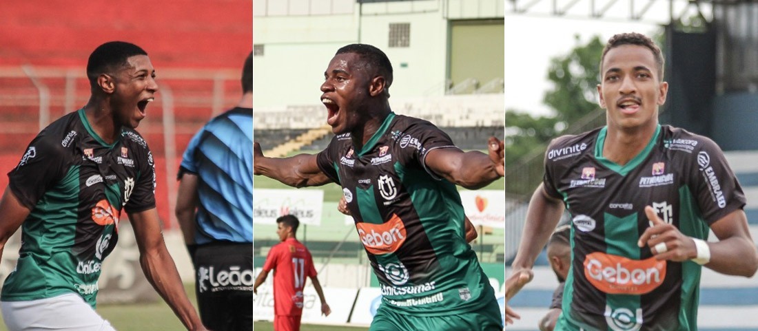 Maringá FC anuncia renovação de contrato de três atletas para a temporada 2021