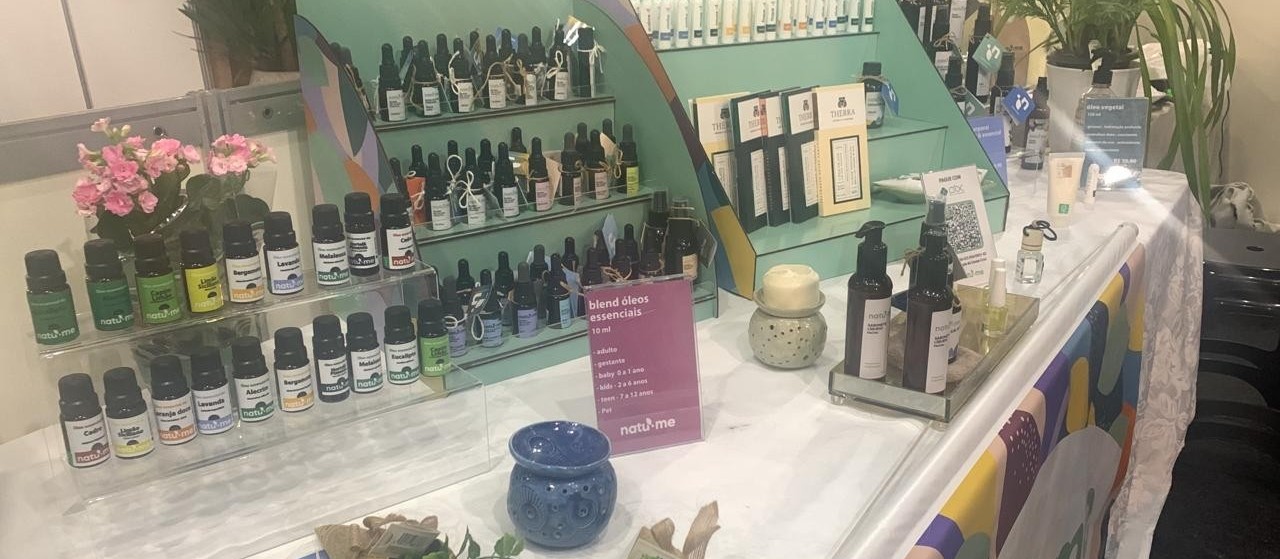 Produtos de aromaterapia estão no setor da agroindústria da Expoingá