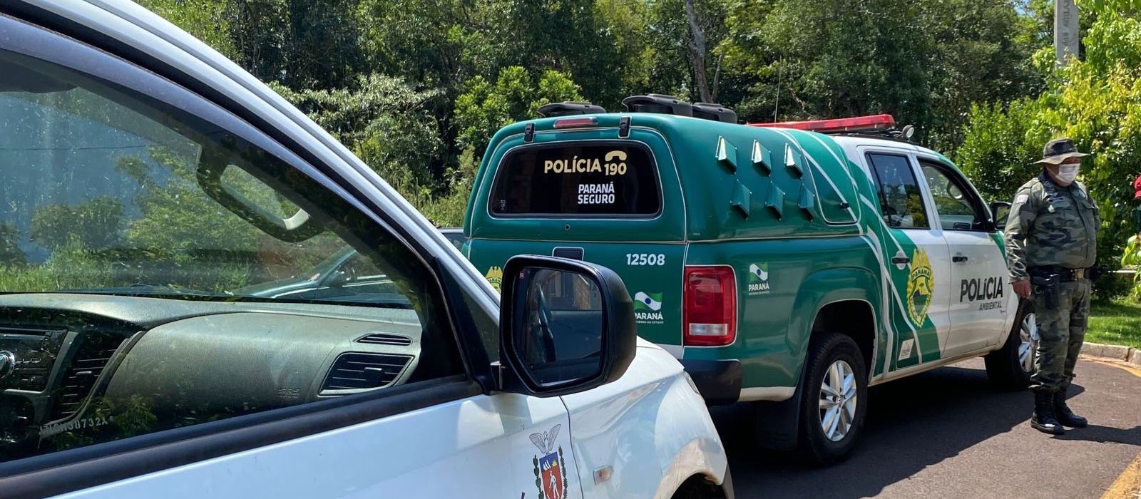 Agentes da polícia militar são treinados para integrar a patrulha ambiental