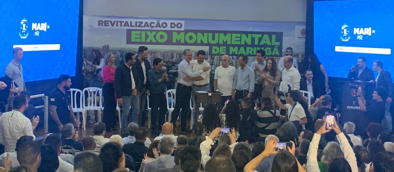 Governador assina liberação de R$ 20 mi para obras do Eixo Monumental