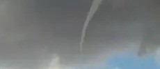 Tornado é filmado por agricultores de Itambé; vídeo 