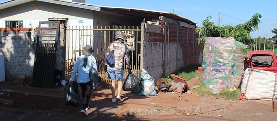 Arrastão contra a dengue em Sarandi retira sete mil sacos de lixo