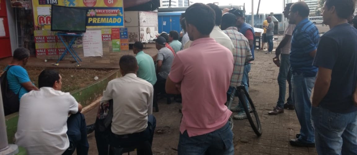 Torcida é torcida, em todo canto de Maringá