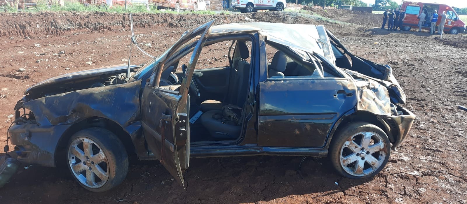 Vítima fica gravemente ferida em acidente de trânsito em Sarandi