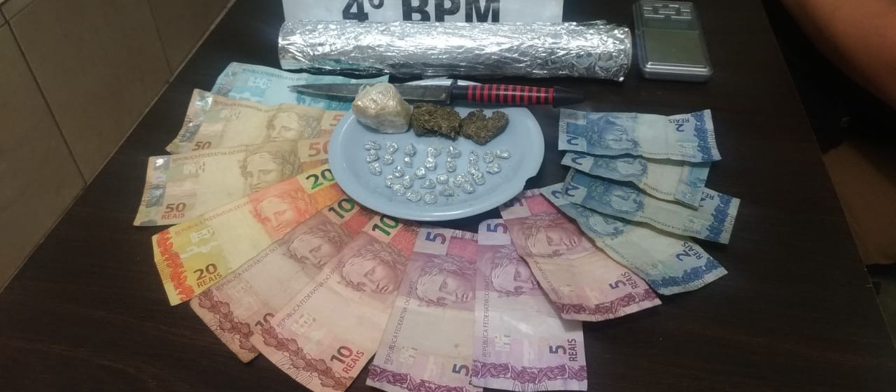 Adolescente é apreendido por tráfico de drogas pela segunda vez em uma semana