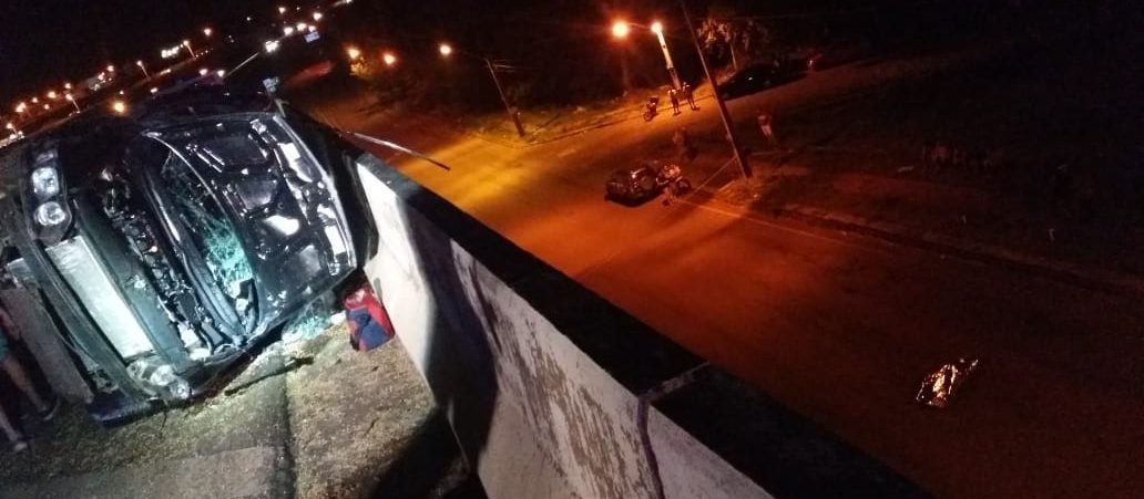 Motorista morre ao ser ejetado de veículo em acidente no Contorno Norte