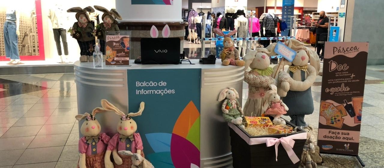 Shopping de Maringá faz campanha para homenagear profissionais de saúde