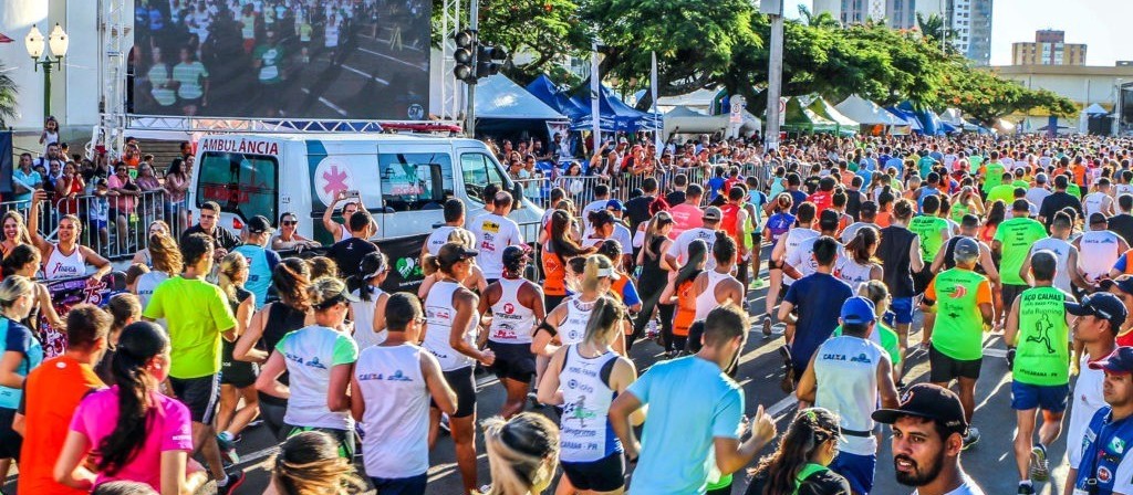 Tradicional competição conta com 1,8 mil atletas para corrida de rua em Apucarana