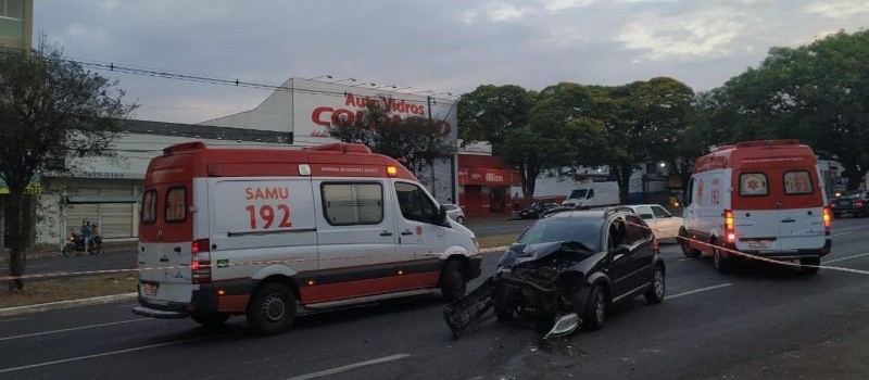 Vídeo flagra acidente que matou mulher na avenida Colombo 