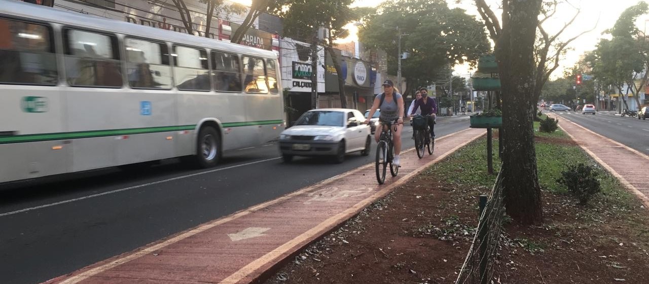 Pesquisa aponta que 6% dos deslocamentos em Maringá são feitos com bicicleta