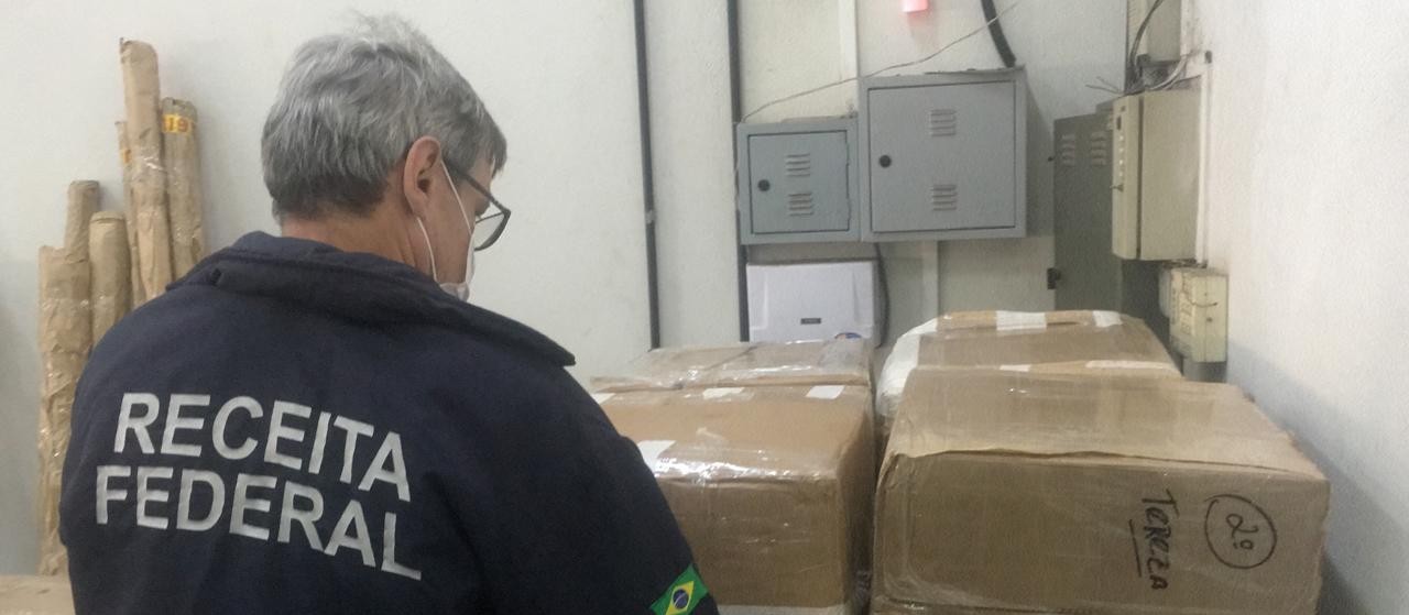 Receita Federal apreende R$ 2,3 mi em mercadorias estrangeiras