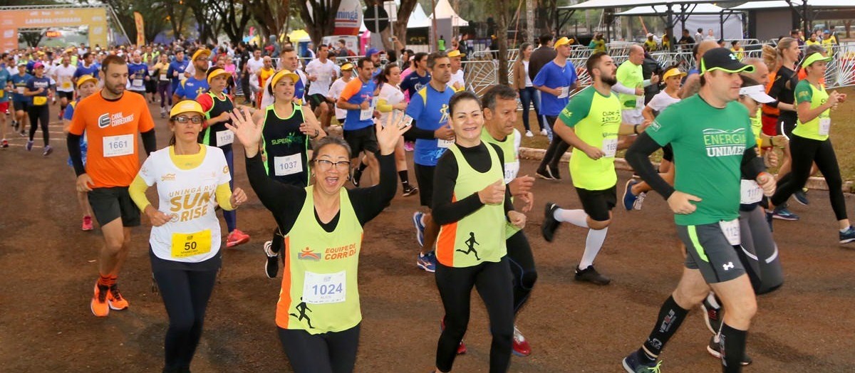 Corrida ao pôr do sol do Paraná Running será em novembro