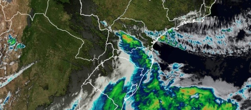‘Ciclone bomba’ pode causar temporal e ventos de 80 km/h em Maringá