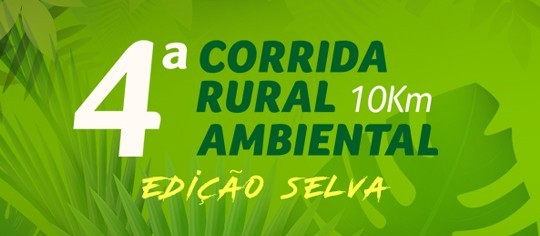 Abertas as inscrições para 4ª Corrida Rural Ambiental 