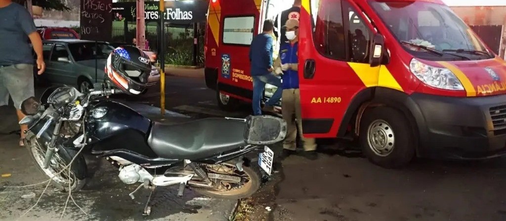 Batida deixa jovem ferida em Sarandi; motorista fugiu sem prestar socorro