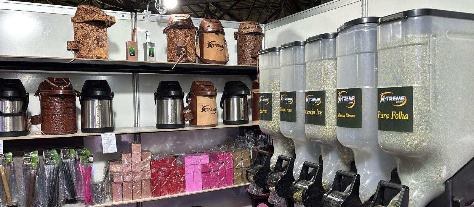 Erva de tererê sabor limão rosa faz sucesso na Expo