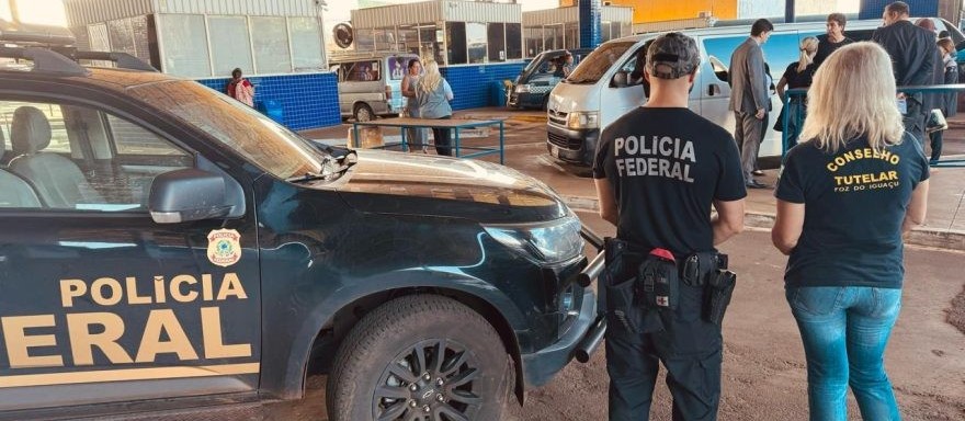 PF realiza operação de combate ao trabalho infantil na Ponte da Amizade