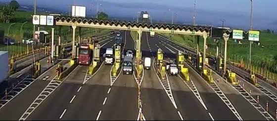Justiça Federal determina que Viapar implante canalização nas praças de pedágio
