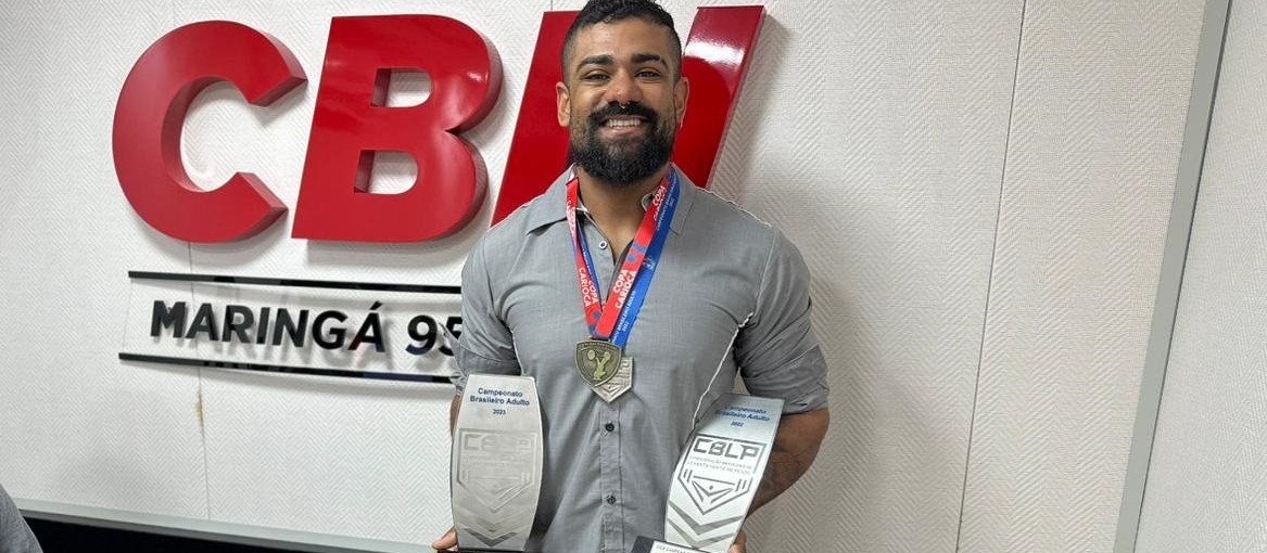Atleta de Maringá conquista bicampeonato estadual de LPO