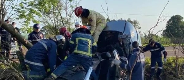 Morre no HU a segunda vítima de acidente na PR-218