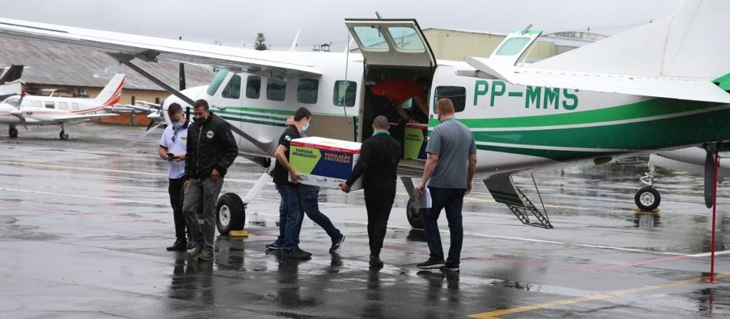 Piloto que trará as vacinas da capital para Maringá fala da expectativa para a distribuição