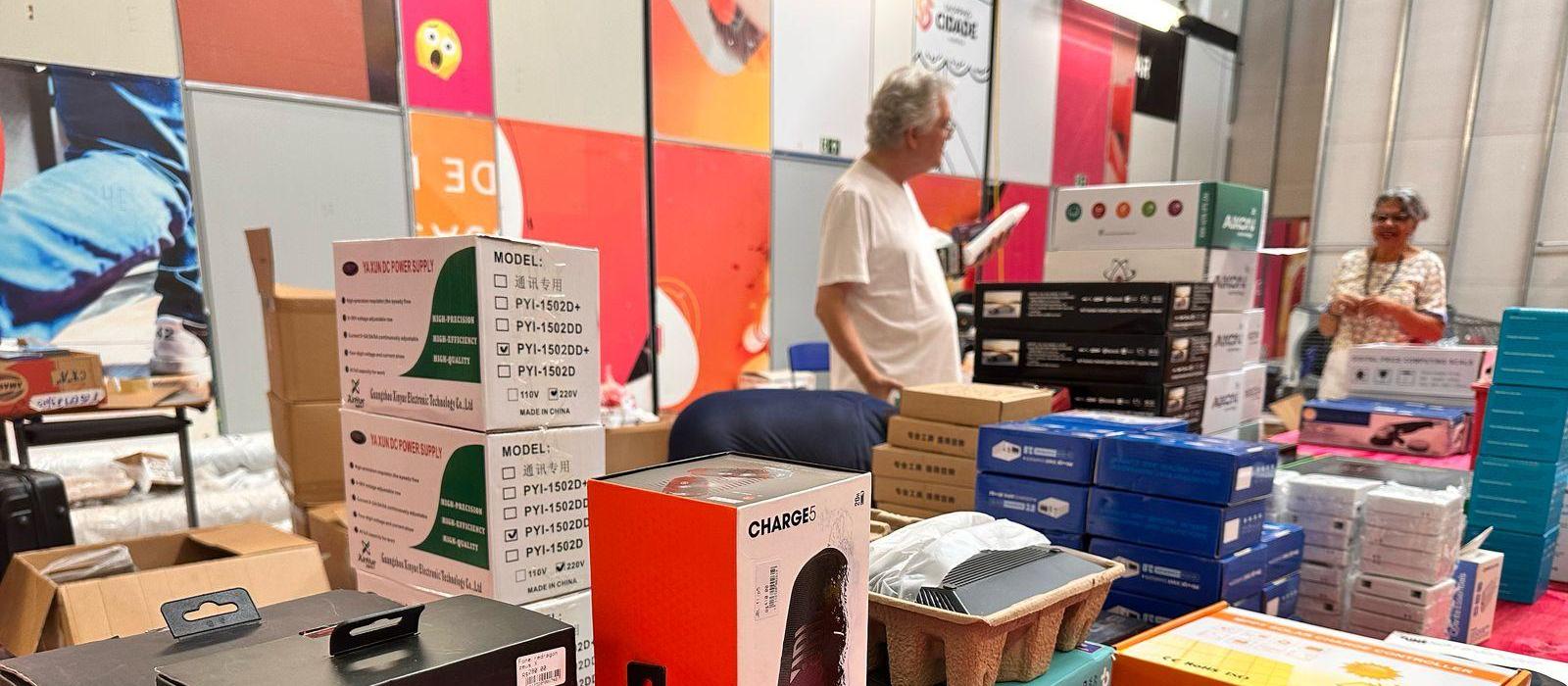 Conseg realiza bazar de importados no dia 1º de abril